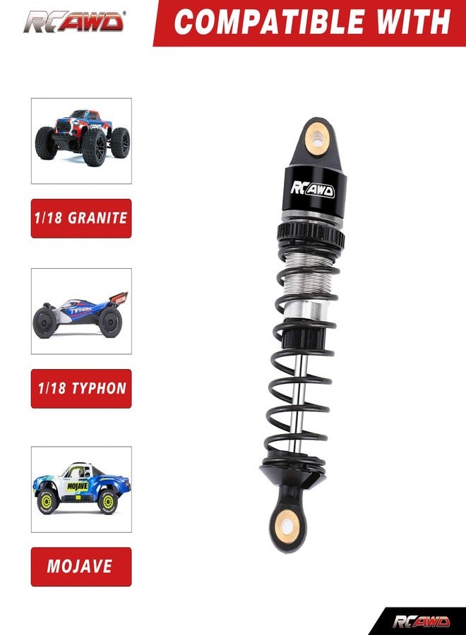 RCAWD ممتصات صدمات أمامية وخلفية من سبائك الألومنيوم من RCAWD لسيارات Arrma 1/18 Granite Typhon Mojave Grom Series (ترقيات الجزء رقم 1) - Image 2